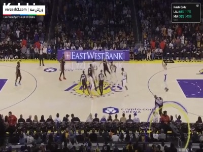 خلاصه بسکتبال لس آنجلس لیکرز - میامی هیت