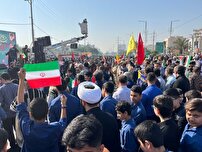 برگزاری  مراسم باشکوه راهپیمایی یوم الله ۱۳ آبان در خوزستان