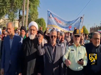 آبادان یک‌صدا علیه استکبار جهانی