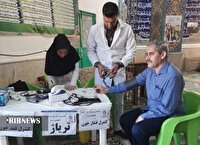 ارائه خدمات رایگان درمانی و دارویی به اهالی منطقه یاسر شهر چمران