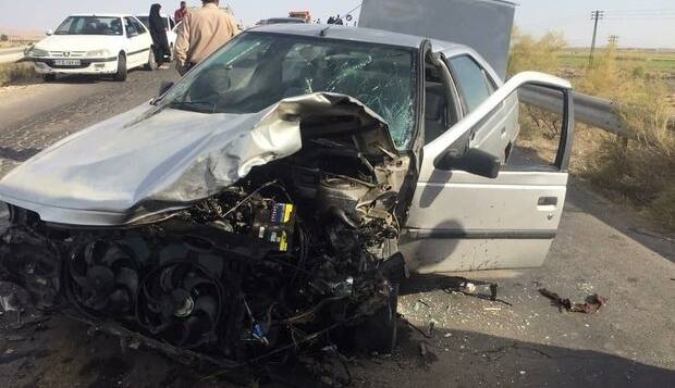 ۷ مصدوم در تصادف پژو و پراید در محور اهواز - شوش