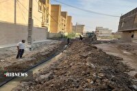 تامین آب فاز ۵ شهر بندر امام خمینی با اجرای عملیات توسعه شبکه