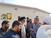 عیادت نماینده ولی فقیه در خوزستان از جوان حادثه دیده اهوازی
