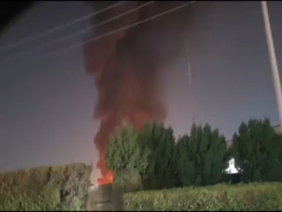 لاستیک‌سوزی در شب‌های آلوده اهواز!