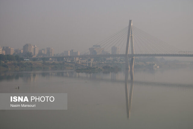 تنفس هوای آلوده در ۱۳ شهر خوزستان؛ اهواز در وضعیت «بسیار ناسالم»