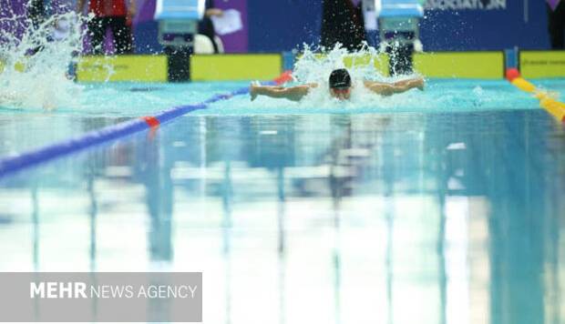 تیم ۴ در ۱۰۰ متر شنای آزاد فینالیست شد
