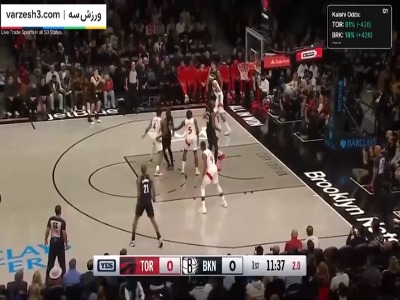 خلاصه بروکلین نتس - تورنتو رپترز