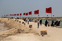 اعزام دانش اموزان هفتکل  به اردوی راهیان نور