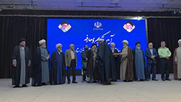 مراسم تکریم و معارفه مدیر حوزه علمیه خوزستان