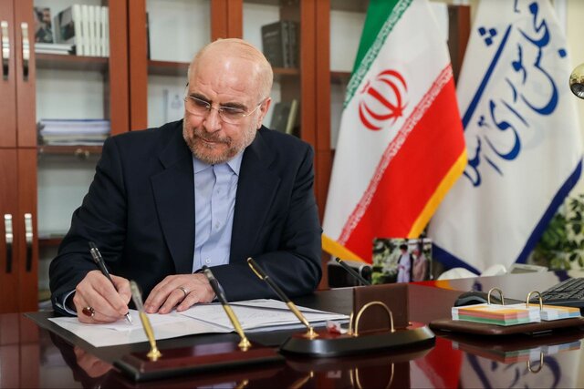 رئیس مجلس قانون حمایت از ایرانیان خارج کشور را ابلاغ کرد