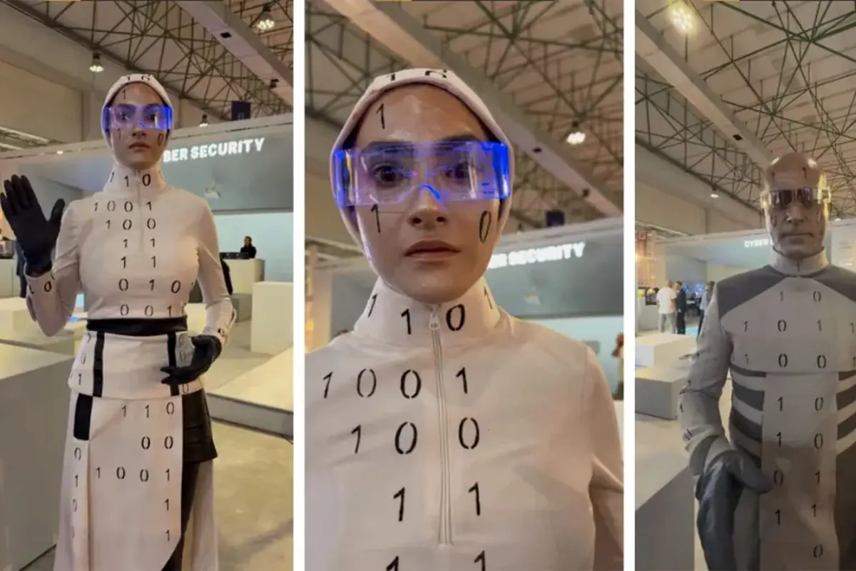 شبه‌ربات‌های فیک در اینوتکس کیش؛ وقتی انسان نقش ربات هوش مصنوعی را بازی می‌کند/ ویدئو