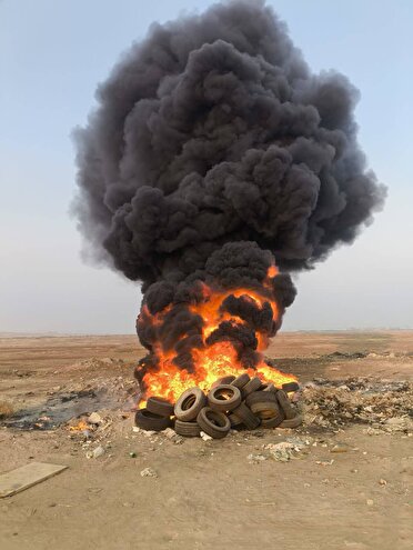 ضرورت توقف سوزاندن پسماند‌ها در اهواز