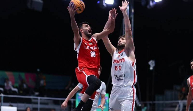 بسکتبال سه نفره مردان با شکست ترکیه استارت زد