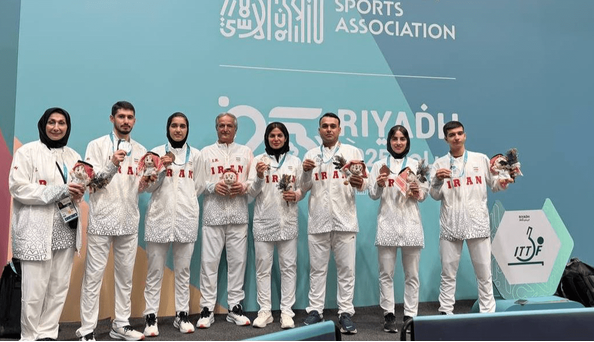 صعود چشمگیر دختر پینگ‌پنگ‌باز ایرانی در رنکینگ جهانی