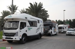 گردهمایی بزرگ دوستداران سفر و کمپرها درکیش