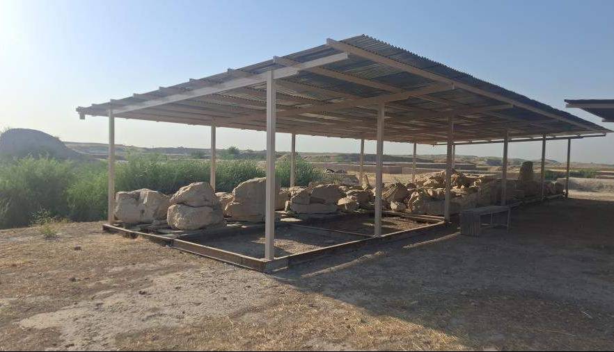 ۲۵۳ اثر کاخ آپادانای هخامنشی شوش ایمن‌سازی شد