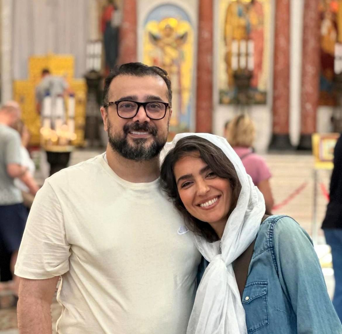 صحبت های احساسی سپند امیرسلیمانی درباره فرزندش حامی و همسشر موناکرمی