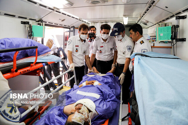 هفت مصدوم در حادثه ترافیکی محور آبادان - ماهشهر