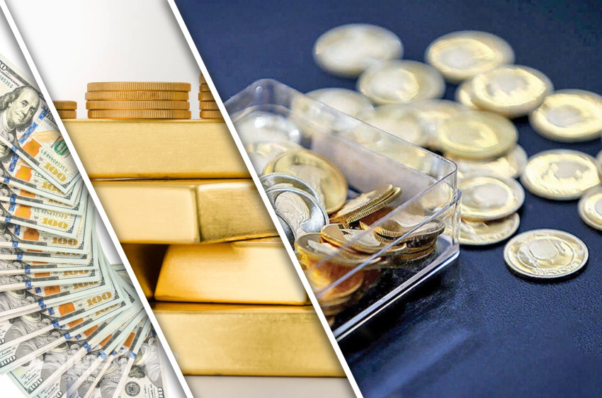 جهش قیمت‌ها در بازار طلا و سکه؛ دلار وارد کانال ۱۲۸ هزارتومان شد