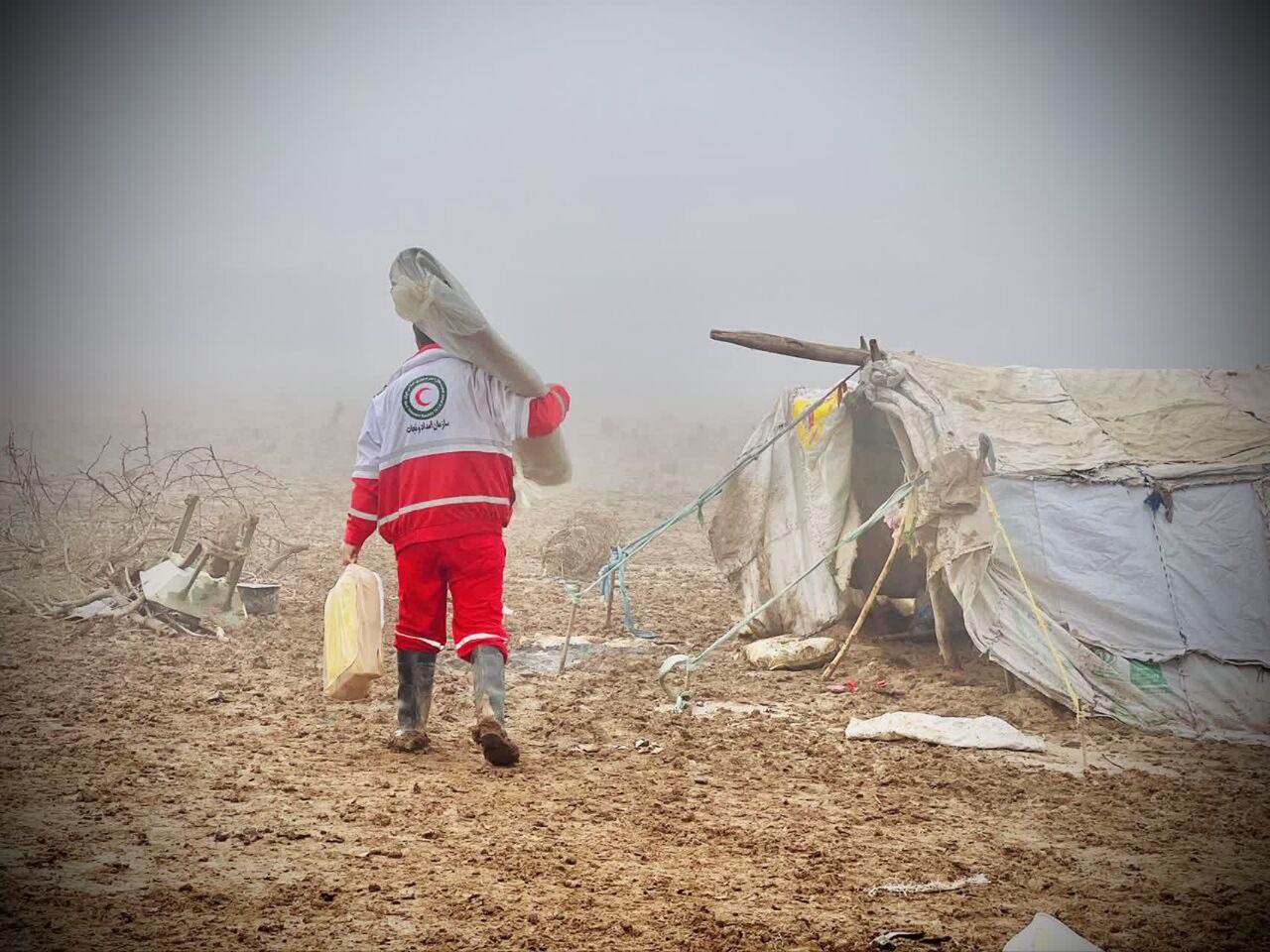 امدادرسانی به بیش از ۲ هزار خوزستانی به‌دنبال بارندگی اخیر