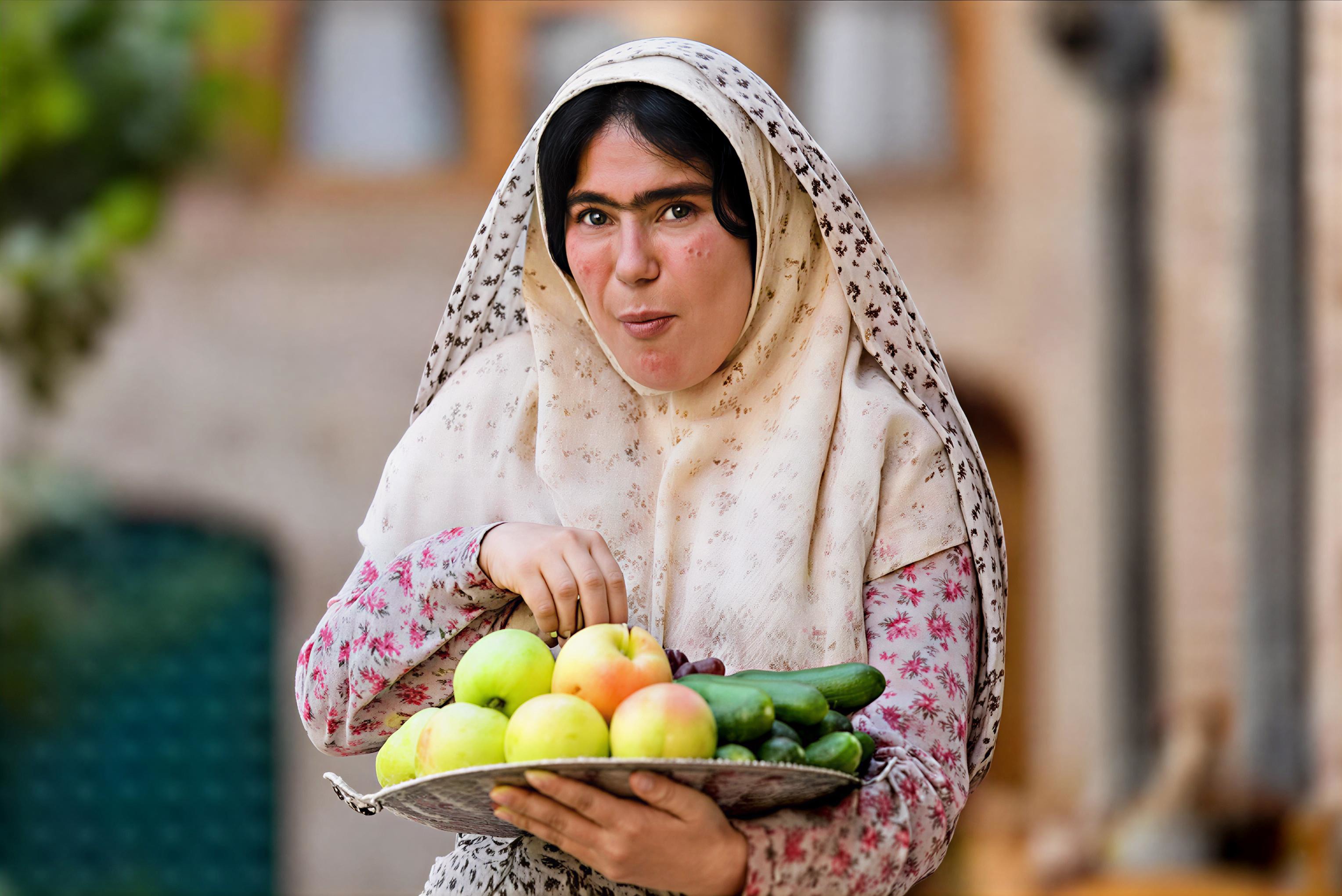 جشن تولد خانم بازیگر بامداد خمار در وسط بیابان!
