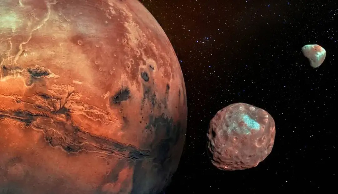 کشف آثار جزرومد در مریخ؛ آیا سیاره سرخ زمانی قمری غول‌پیکر داشته است؟