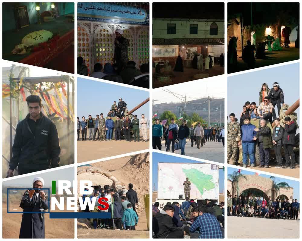 اعزام دانش‌آموزان پسر دزفولی به مناطق عملیاتی جنوب کشور