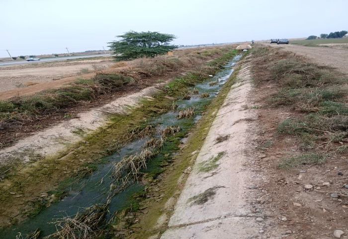 لایروبی کانال‌های شبکه آبیاری میان‌آب شوشتر