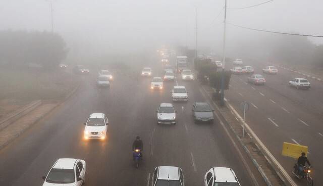 هشدار وقوع مه در محورهای خوزستان از اواخر وقت جمعه