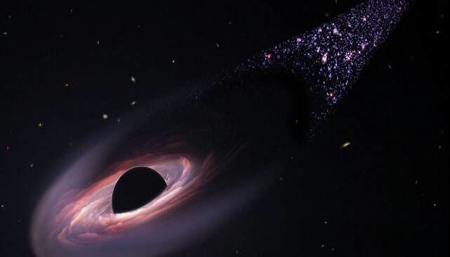 «جیمز وب» اولین ابرسیاه‌چاله فراری تاریخ را کشف کرد