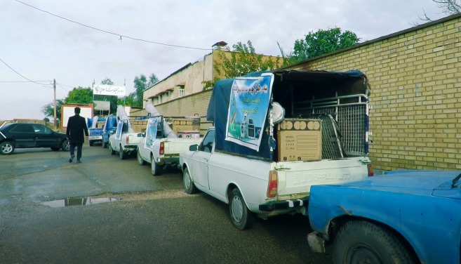 اهدای جهیزیه به نوعروسان مددجو در اندیکا