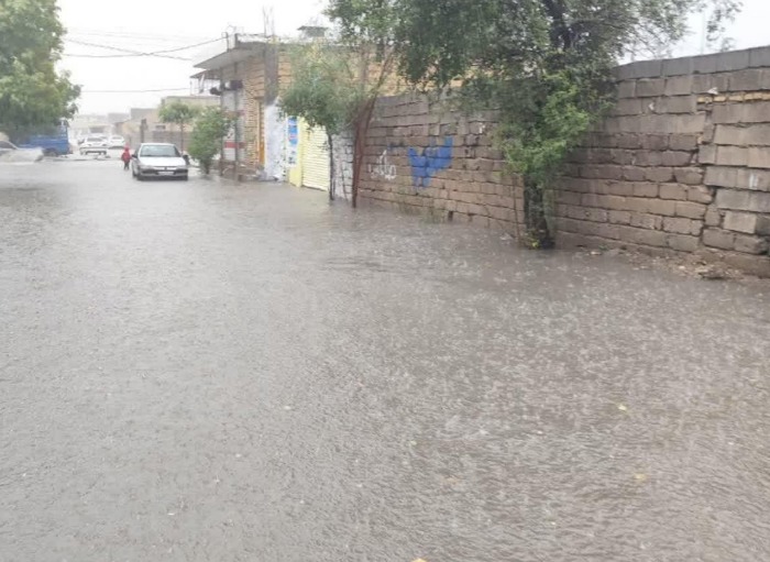 ارزیابی ۱۲۰ واحد خسارت دیده در بارندگی شدید لالی