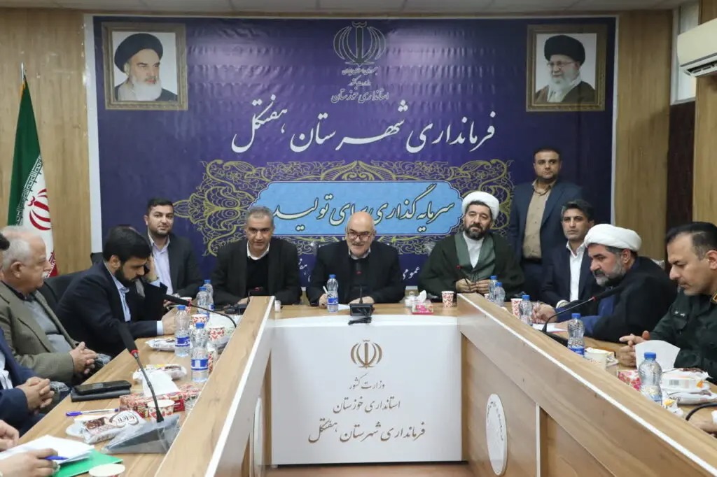 پیگیری مشکلات زیرساختی هفتکل در تماس استاندار خوزستان با مدیران استانی