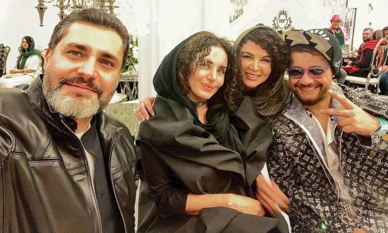 عکس عجیب الناز شاکردوست با بازیگر سریال ستایش!