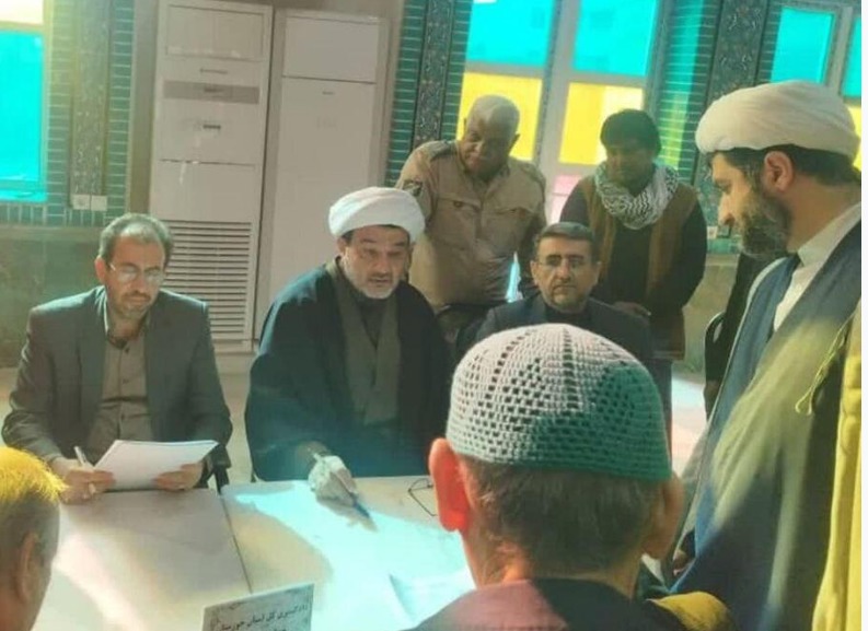 رسیدگی  به درخواست‌های قضایی ۴۵ شهروند در نمازجمعه اهواز