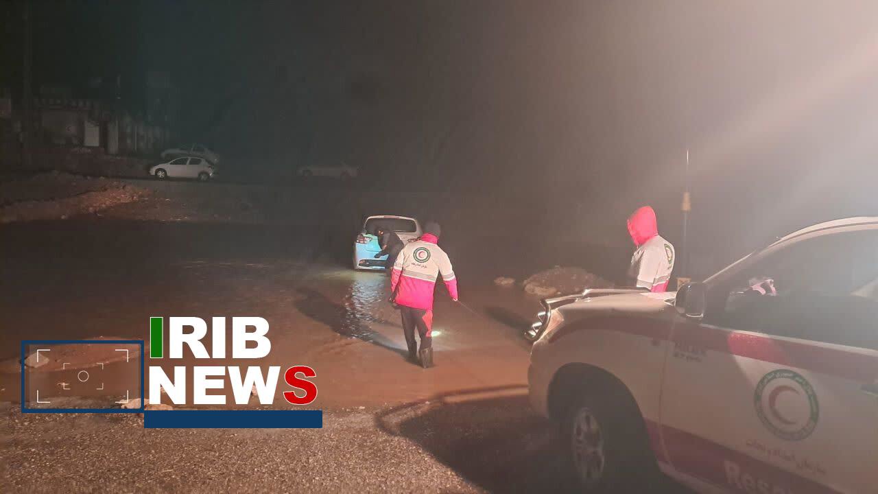 امدادرسانی هلال‌احمر خوزستان به بیش از ۲ هزار نفر متاثر از بارش، سیلاب، برف و کولاک