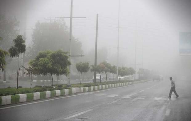 هشدار نارنجی وقوع مه و کاهش دید افقی در خوزستان