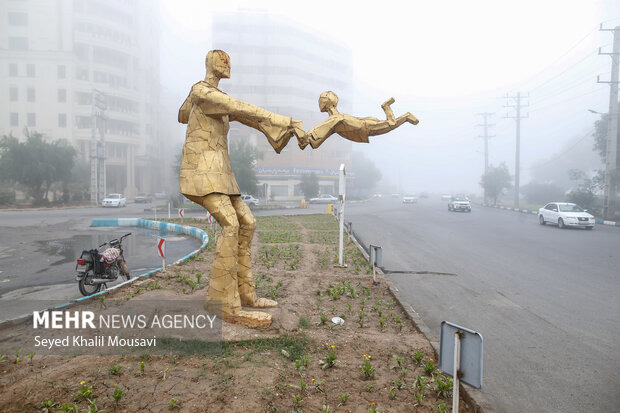 پیش‌بینی کاهش دما و یخ‌زدگی سطح زمین در خوزستان