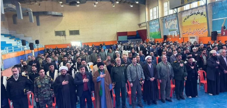 برگزاری مراسم بزرگداشت شهید سلیمانی و شهدای دفاع مقدس ۱۲ روزه در مسجدسلیمان