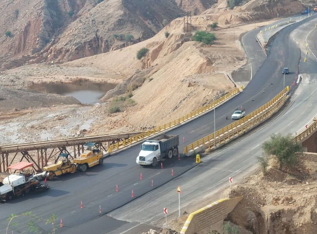 بهره برداری از باند دوم محور پیربَتولی به لالی در شهرستان مسجدسلیمان