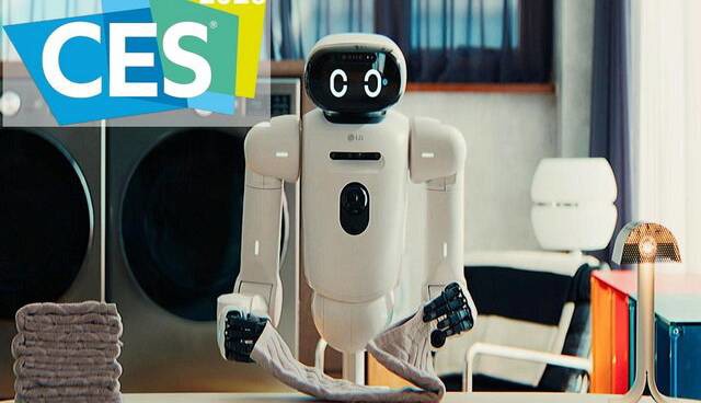 رونمایی ال‌جی از ربات تاکننده لباس‌!