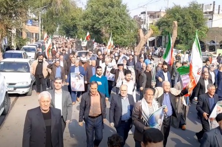 حماسه مردم همیشه در صحنه اندیمشک، شاوور کرخه و شهر حمزه دزفول در محکومیت تروریست‌های مسلح