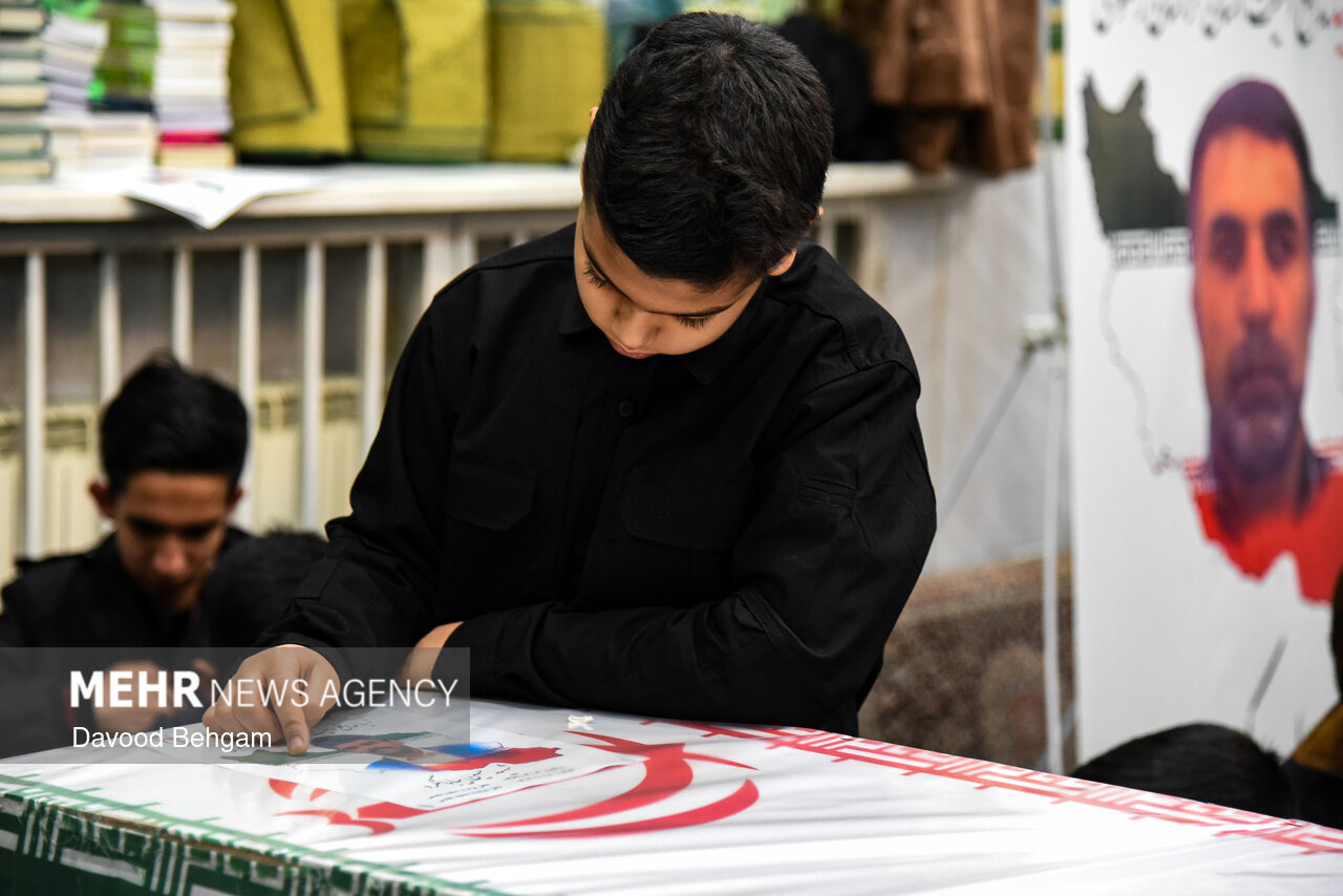 شهید مدافع امنیت در خرمشهر تشییع می‌شود