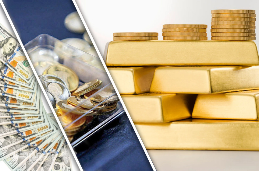 آخرین قیمت طلا و دلار در بازار