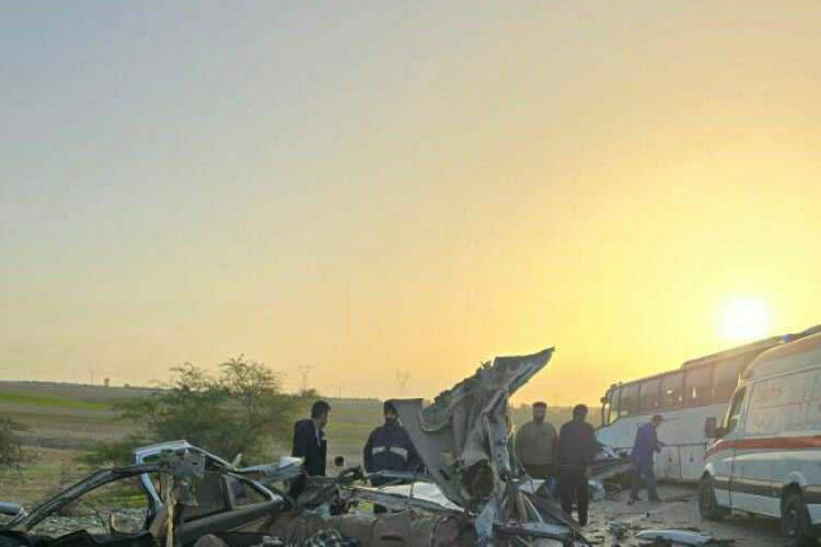 حادثه تصادف در محور دزفول–شوشتر ۸ کشته و مصدوم بر جا گذاشت