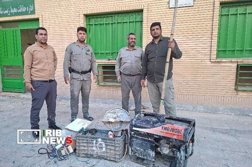 دستگیری عامل صید برقی آبزیان در تالاب بین المللی شادگان