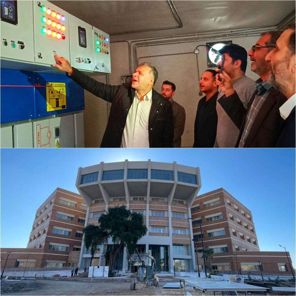 اتصال بیمارستان ۵۰۰ تختخوابی یا زهرا(س) دزفول به شبکه برق شهری