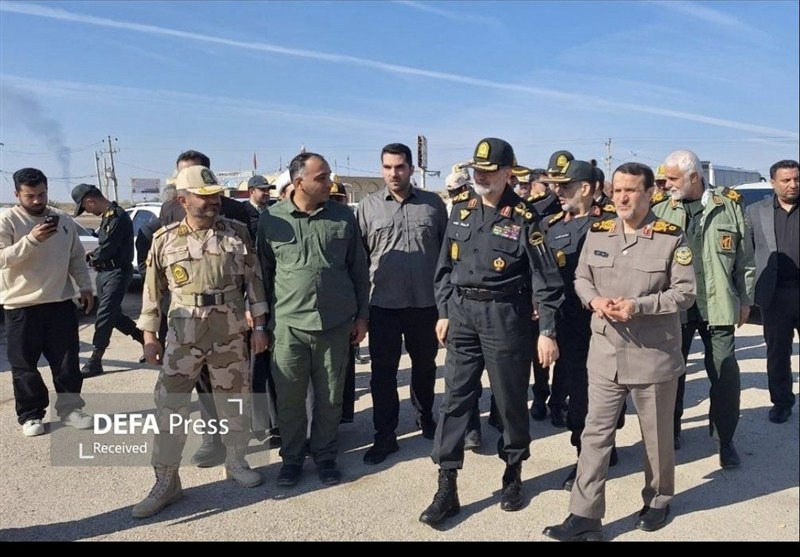 سردار رادان به جمع زائران راهیان نور جنوب پیوست