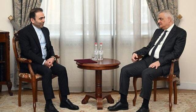 رایزنی دو جانبه دیپلمات ایرانی با یک مقام ارشد ارمنستان