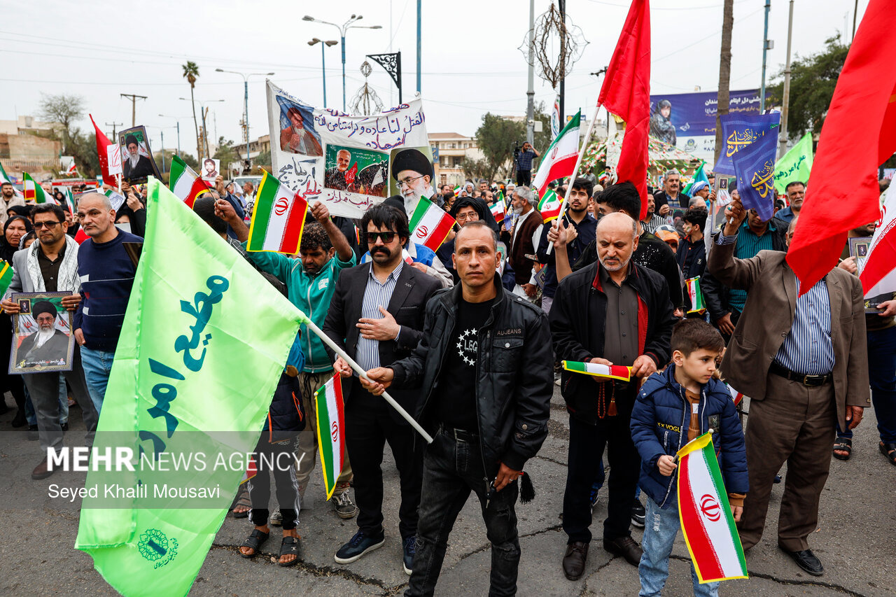 حماسه ای بر شانه های کارون؛ مردم اهواز سنگ تمام گذاشتند